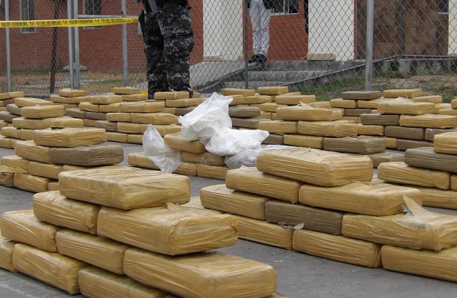 Decomisan 600 kilos de cocaína en Quito y Guayaquil