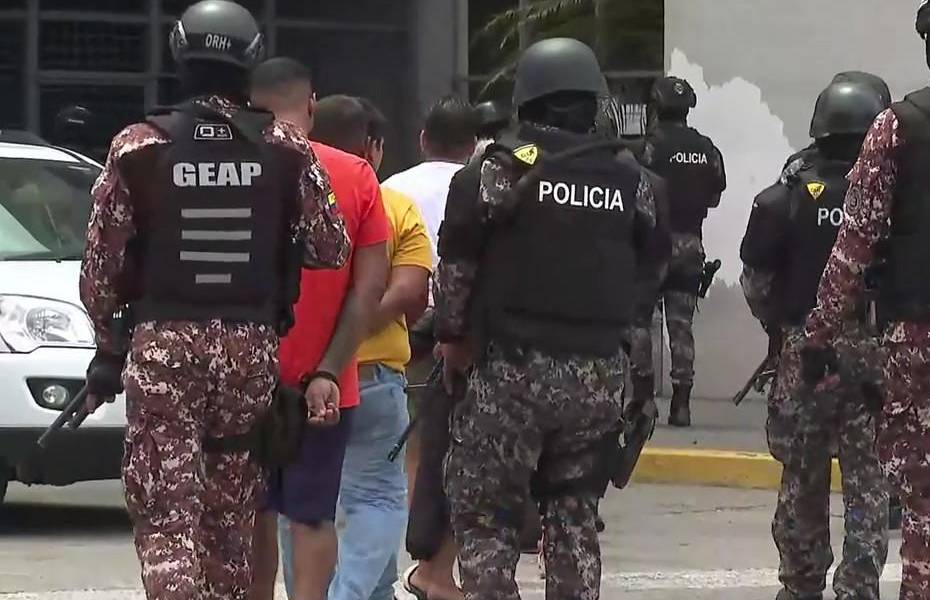 20 de los 23 detenidos en Durán recibieron prisión preventiva por delincuencia organizada