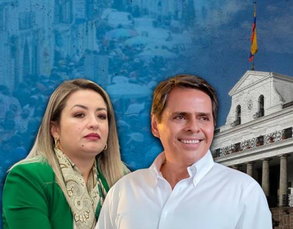 Víctor Araus y Cristina Carrera conforman el binomio presidencial del Movimiento Pueblo, Igualdad, Democracia.