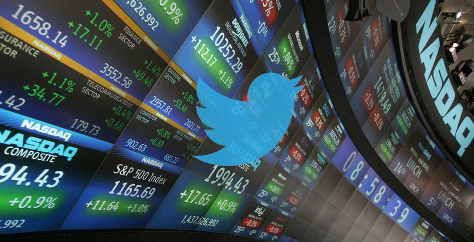 Twitter fija precio inicial de sus acciones en US$26