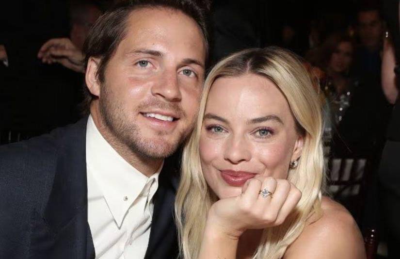 Imagen de archivo de Margot Robbie y Tom Ackerley.