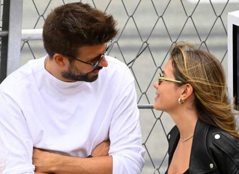 Fotografía de Piqué y Clara Chía