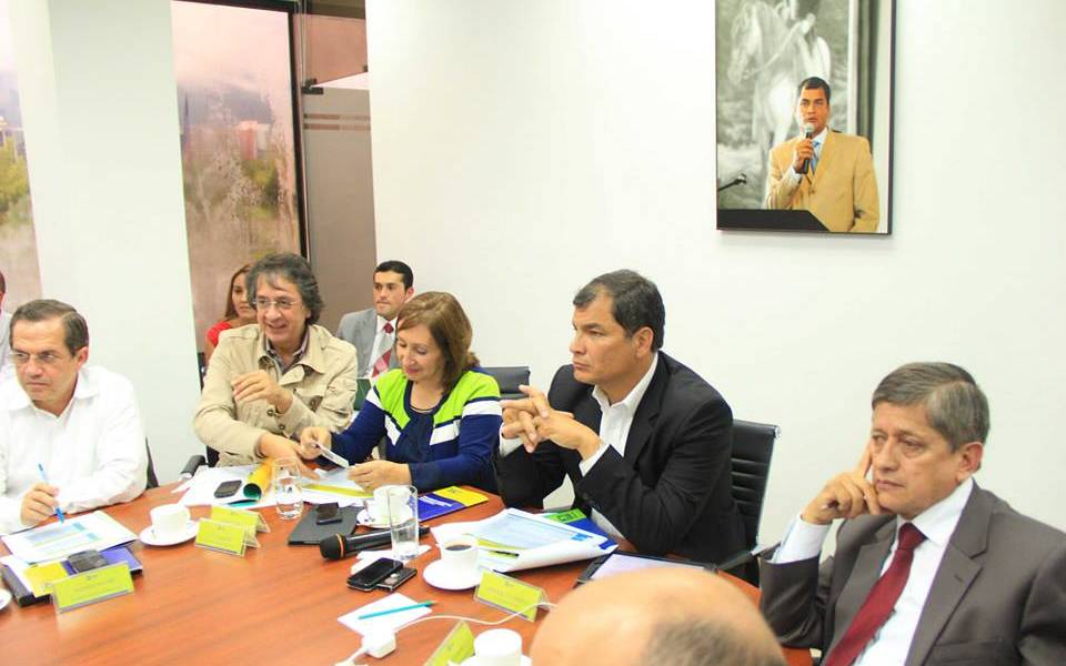 El Presidente Correa se refirió a la sentencia sobre Mahuad