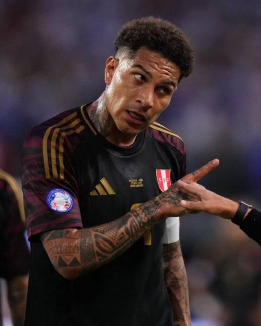 Paolo Guerrero, delantero peruano.