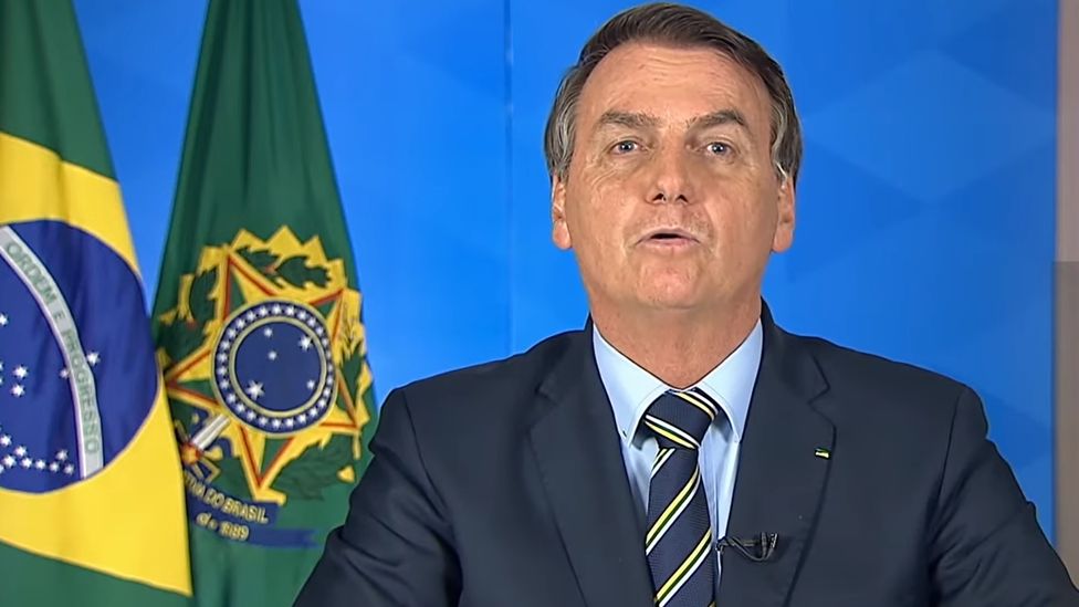 Jair Bolsonaro tiene síntomas de COVID-19