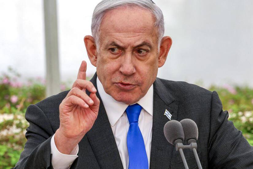 Benjamin Netanyahu.