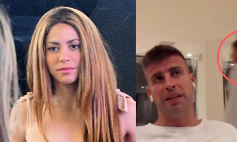 Así reaccionó Shakira al polémico video de Pique y Clara Chía Martí en su  mansión, cuando