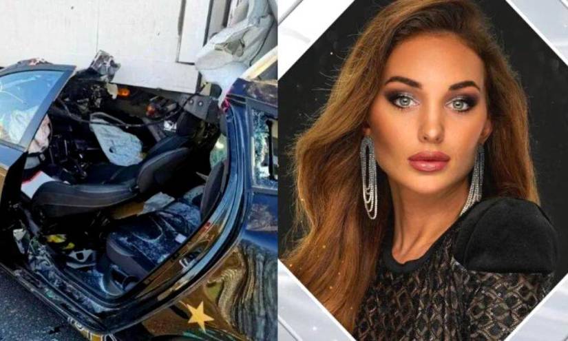 Participante de Miss Universo entre la vida y la muerte tras trágico  accidente de tránsito: 