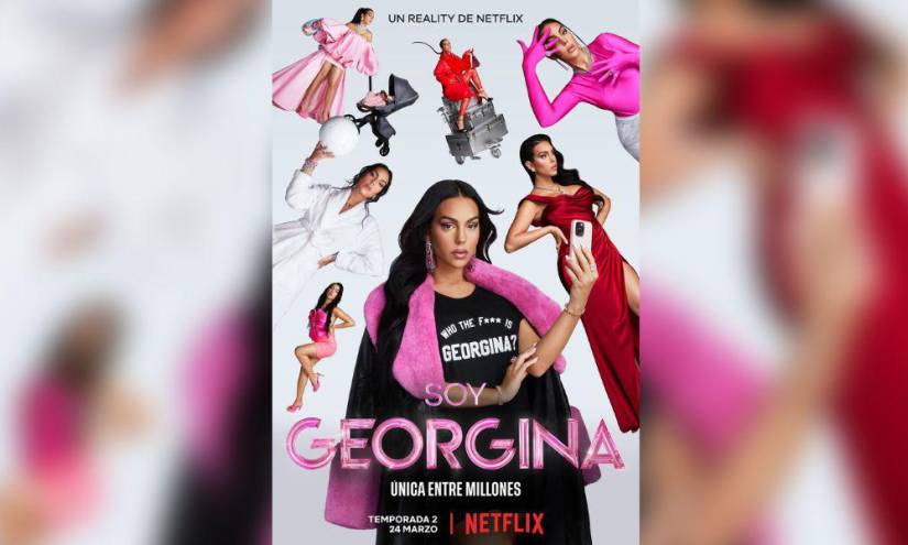 Poster promocional de la segunda temporada del documental 'Soy Georgina' de Netflix en una imagen de archivo.