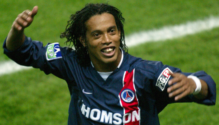 Resultado de imagen para ronaldinho Paris Saint Germain